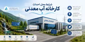 شرایط محل احداث کارخانه آب معدنی