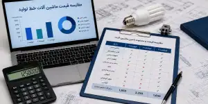 قیمت ماشین آلات خط تولید چگونه مقایسه شود؟