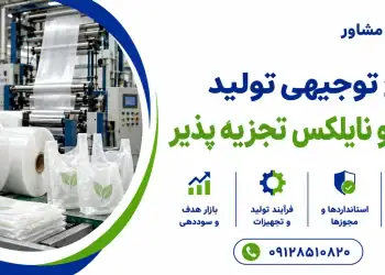 طرح تولید ﻧﺎﯾﻠﻮن و ﻧﺎﯾﻠﮑﺲ تجزیه پذیر