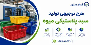 طرح تولید سبد پلاستیکی میوه